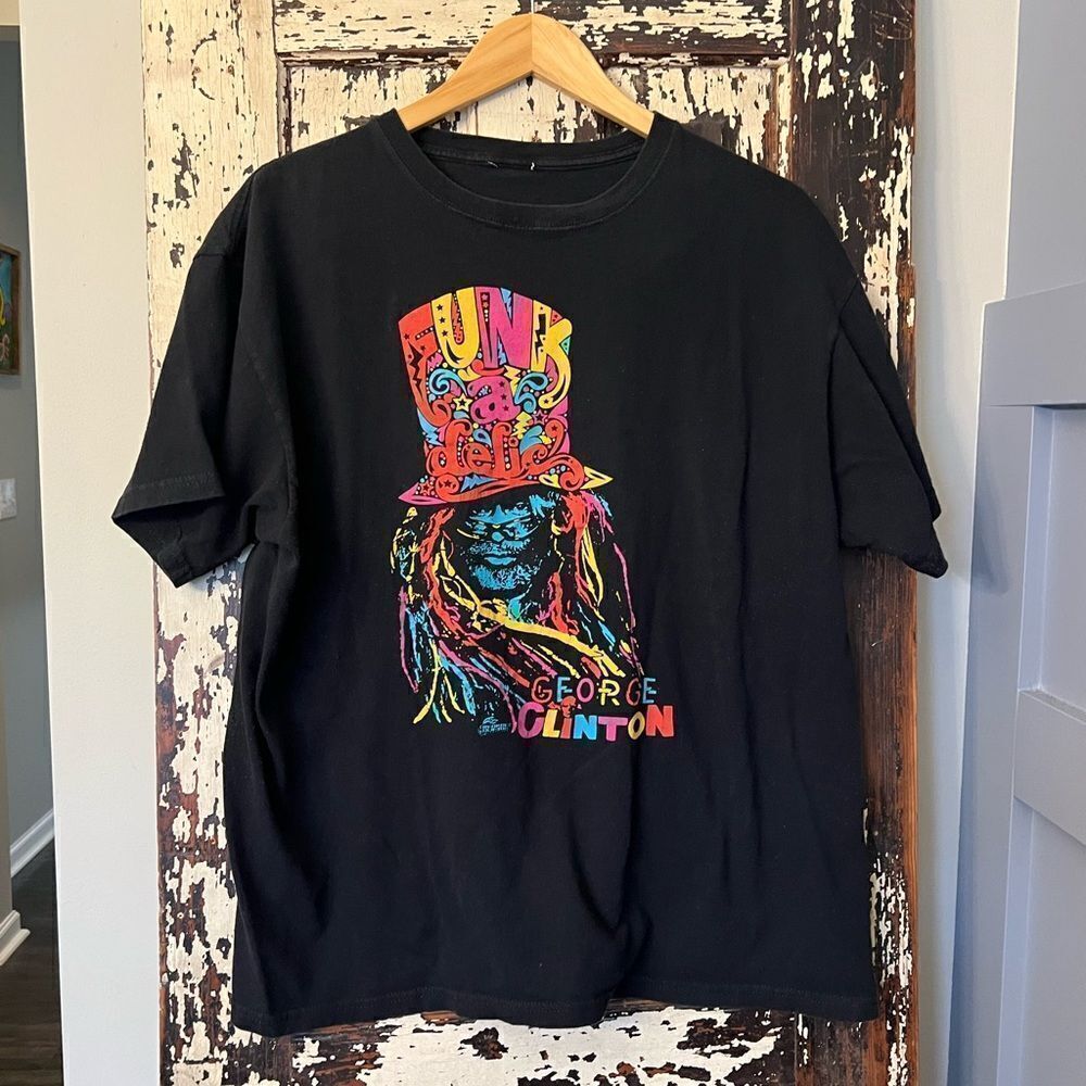 George Clinton Art. Funkadelic Rock Band T-Shirt. Unisex.